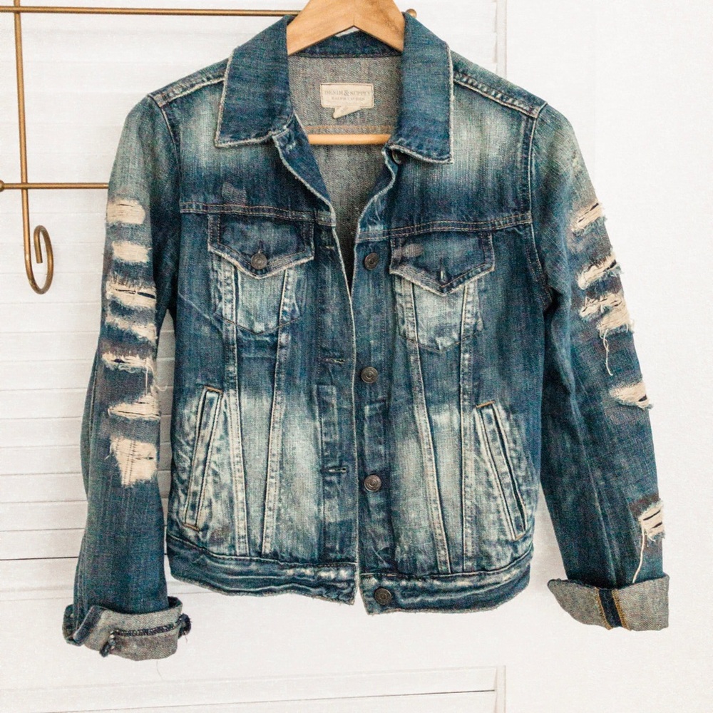 Denim & Supply cropped jean jacket
